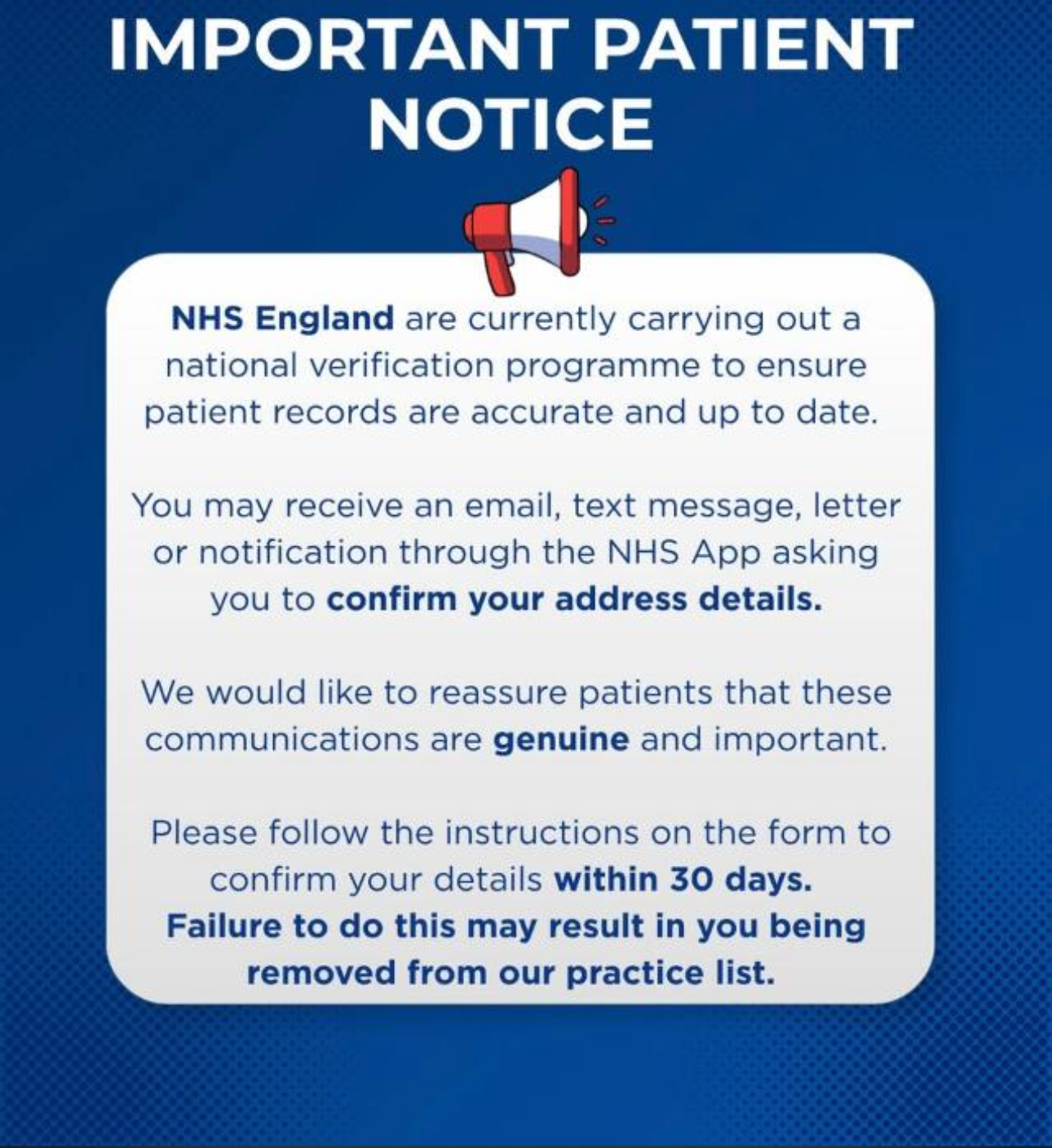 notice